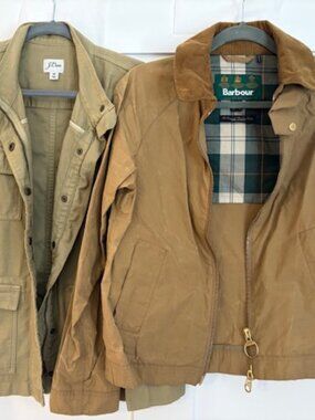 Barn Jacket Lot Barbour and J Crew